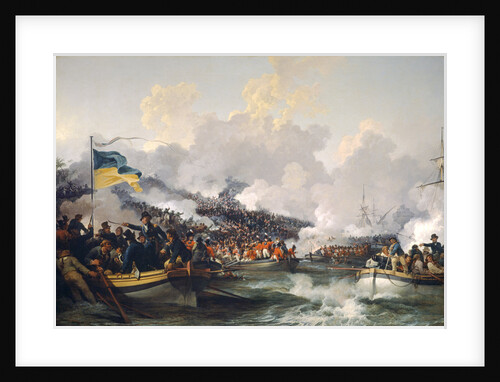 The landing of British troops at Aboukir, 8 March 1801 by Philip James de Loutherbourg
